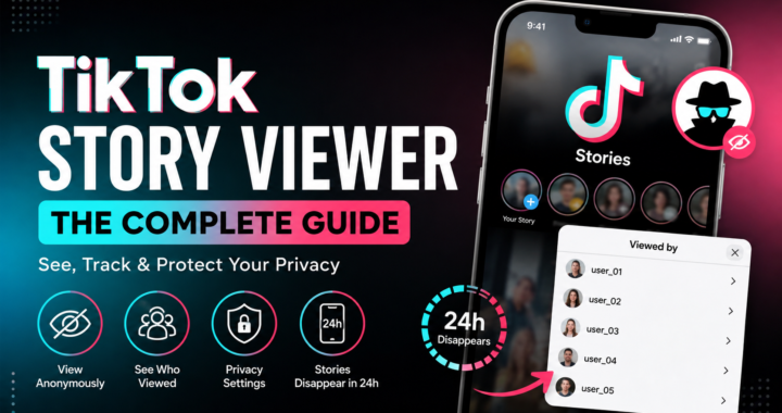 Tiktok story viewer​ guide showing Story viewers, anonymous viewing, privacy settings, and 24-hour Stories