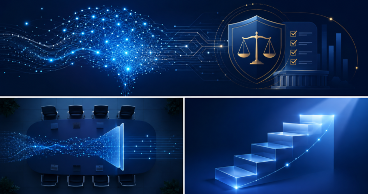 AI Transformation Is a Problem of Governance – AI governance and enterprise oversight illustration