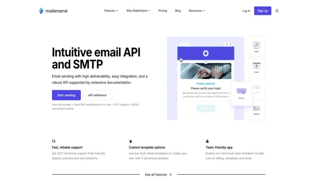 best email api