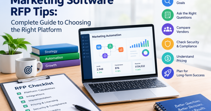 marketing software RFP tips