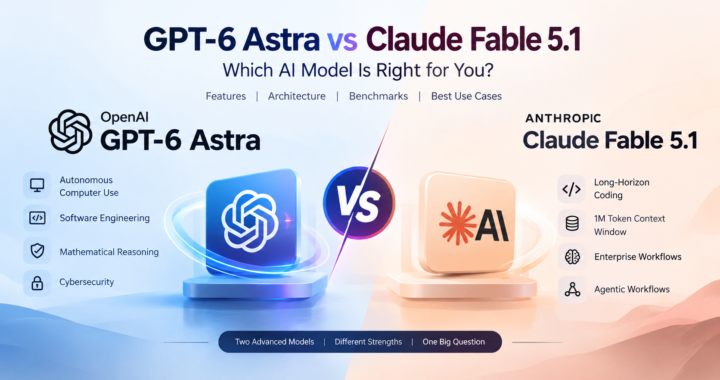 GPT 6 Astra vs Claude Fable 5.1 AI model comparison