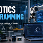 Robotics programming and robot control system