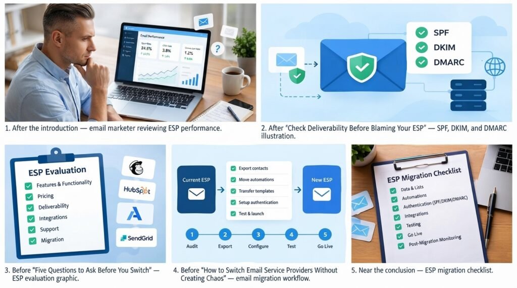 switch email service provider