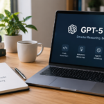 Diagram illustrating the operational modes and reasoning loop of GPT-5