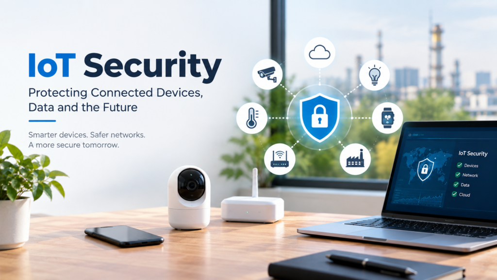 Comprehensive IoT security architecture protecting connected smart devices and enterprise networks from cyber threats