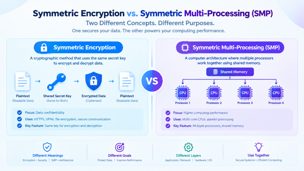 Diagram of symmetric vs asymmetric encryption applications across enterprise network segmentation and Zero Trust architecture
