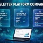 Beehiiv vs Substack vs Kit newsletter platform comparison for creators in 2026